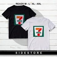 DISTRO T-SHIRT - SHEILA ON 7 - PARODI 7 ELEVEN T-SHIRT