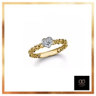 แหวนหัวใจ Mini Heart Diamond แท้ 100% (ไม่แท้ยินดีคืนเงิน) ทองคำแท้ 18K แหวนเพชรหรู (TEERAK) PLATINUM (ทองคำขาว) (แจ้งขนาดทาง IN BOX)