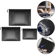 [DL HOT] 2000℉ Fire Proof money Bag Document Pouch Waterproof Safe Cash Fireproof Bag