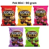 COCOALAND Koko Jelly - Mango | Strawberry | Peanut | Blackcurrant | Apple Gummy 90 gram