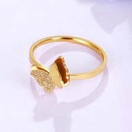 Cincin Butterfly Emas 916 Tulen Cincin Emas 916 /Cincin Love Emas 916