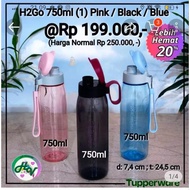 H2GO Tupperware/ Drinking bottle