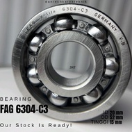 BEARING FAG 6304 ORIGINAL FAG 6304-C3 GERMANY VB