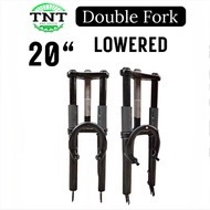 Fork Berkembar 20" Inci Direndahkan (20" Inches Double Fork Lowered)