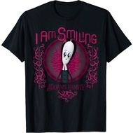 Addams Family Wednesday Addams I Am Smiling Fashion Men T-Shirt Gift For Him Trend