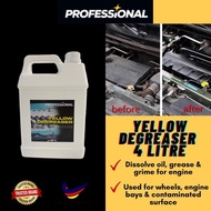 Engine Degreaser / Super Degreaser / Yellow Degreaser 4L [PROFESSIONAL]