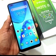 infinix note 8 6/128-second - fullset