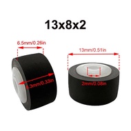 1Pcs 13mmx8.3x6.5x2 Rubber Pinch Roller Belt Pulley For SHARP 700 800 777 Sanyo 9494 4500 9930 9940 