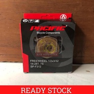 Promo Freewheel Rear Gear 7 Speed Pacific 13-32T Threaded COD