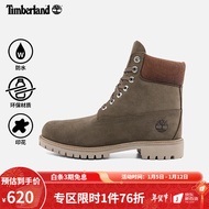 Timberland添柏岚官方男鞋新款6寸靴户外休闲防水|A2J6J A2J6JW/深棕色 40