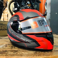 MT Helmet Atom SV Flip Up Fullfaced Double Visor Helmet Hybrid