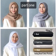 🔥HOT SALE🔥Tudung Bawal Cotton Bidang 45 / Bawal Cotton / Tudung Bawal / Tudung Murah / Tudung