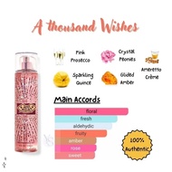Decant 💯 - A Thousand Wishes Body Mist Bbw (Travel Pack)