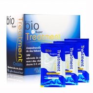 【กล่อง/24ชิ้น】BIO ทรีทเม้นท์【ซองน้ำเงิน】Green bio Super Treatment Cream 30g