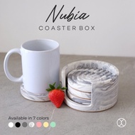 Concrete Coaster Box Nubia / Coaster Set / Coaster Set