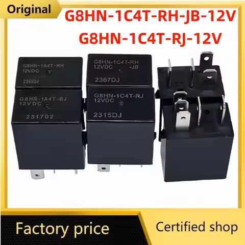 Original brand new relay G8HN-1C4T-RJ-12VDC KJ-J1C4T-RJ G8HN-1C4T-RH-JB-12VDC G8HN-1C4T-RJ 12VDC G8H