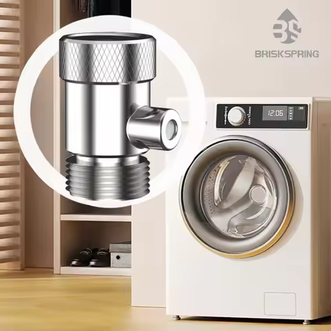 Briskspring Micro Nano Bubble Generator For Washing Machine Nano bubble Adapter G 3/4" Ultra Fine Bu