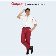 Outpost Shirt / Kemeja Bulan Sabit Merah Malaysia (BSMM) (Short Sleeve/Long Sleeve) - Polyester