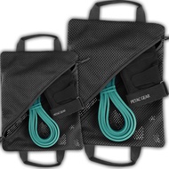 PETAC GEAR Tactical Storage Mesh Pouch Set,Insert Modular Utility Admin Pockets,Travel Organizer EDC