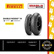 PIRELLI DIABLO ROSSO 3 (110/70/R17 - 140/70/R17 - 150/60/R17)