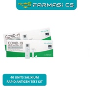 FARMASI CS Salixium Saliva + Nasal Swab Rapid Antigen Covid-19 Test Kit ( 40 UNITS ) EXP:04/2027