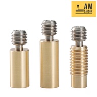 CR10 E3D V2.0 Brass + Titanium Ball Metal Connecting Tube for Bimetal Bi-Metal Heat Break Throat for