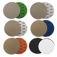 6 Inch 3000 4000 5000 7000 10000 Sandpaper Grinding Disc with Interface Pad 25 Pieces of Dry and Wet