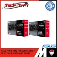 ASUS PRIME AMD RADEON RX 9070/9070XT OC EDITION 16GB GDDR6