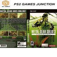 PS2 CD DVD Games Metal Gear Solid 3 Subsistence ( 2 DISC) , (Dvd Games)