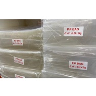 [2kG/PACK] PP Clear Plastic Bag Tebal 6x9 / 7x10 Thick 4MM