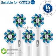 16PCS/4pcs 3D Whitening Brush Heads Refill For Braun Electric  Toothbrush Heads Replacement Oral-B Spares Oral b