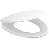 COTTO C91005 ฝารองชักโครก ฝารองนั่งกันการกระแทก (Soft Close) สีขาว Cover Seat ทรงรี พร้อมอุปกกรณ์ติ