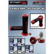COMBO HANDLE GRIP DYNOPRO + BALANCER CNC ALLOY STONEPRO UNIVERSAL LC135 Y15 Y16 RS RSX R15