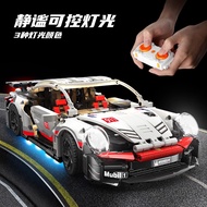 Building blocks Car PorscheE 1:18 Building Blocks 1:18 Building Blocks Racing Car Bricks Toys Model
