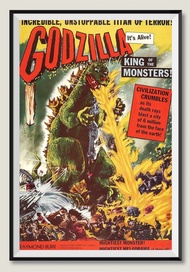 โปสเตอร์หนัง Godzilla King of the monster 1956