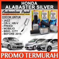 (100% Original) Honda Alabaster Silver Metallic Cat Oles Penghilang Baret Mobil Silver Metalik Abu Abu Muda Jazz Brio Mobilio Crv