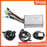 Shopp Electric Motor Controller Kit Durable 36V/48V 350W Sensitive for Bike