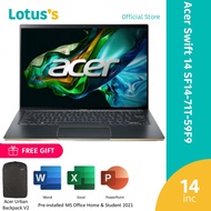 Acer Swift 14 SF14-71T-59F9 Laptop Green ( i5-13500H, 16GB, 512GB SSD, Windows 11, Home & Student)