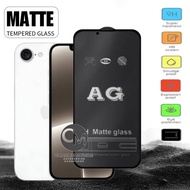 Tempered glass matte glare anti-oil for iphone 16e