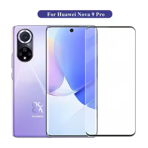 Full Cover Glass For Huawei Nova 9 Screen Protector For Huawei Nova 9 Tempered Glass Protective Phon