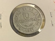 波利維亞 Bolivia 1987 - 10 Centavos 硬幣