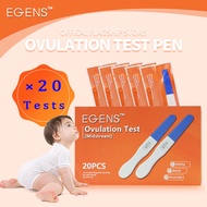 EGENS 20PCS LH Ovulation Test Midstream One Step Ovulation Test Pen Ovulation Test kit High Accuracy For Home Use