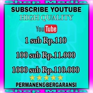 subscribe youtube bergaransi sedia jam tayang like view