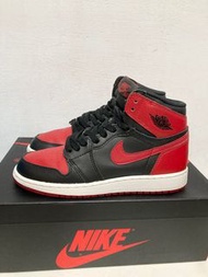 Nike Jordan 1 Bred banned GS OG 黑紅 禁穿 AJ1 女段 櫻木花道配色 休閒鞋 OG配色