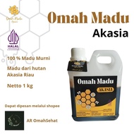 Omah Acacia Honey, Pure Acacia Honey, 100% pure honey 1000gr