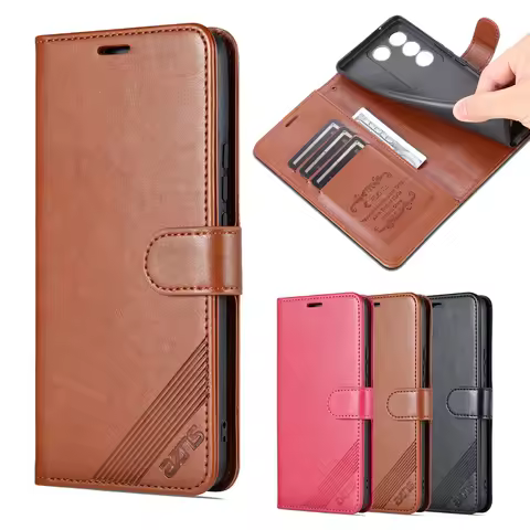 For Vivo S16e Cover Wallet PU Leather Phone Cases For Vivo S16e Card Coque Covers Bag Soft TPU Book 
