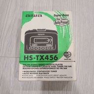 aiwa愛華HS-TX456卡式隨身聽卡帶隨身聽古董收藏