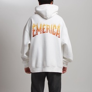 EMERICA เสื้อฮู้ด GAS CAN FLAME LOGO