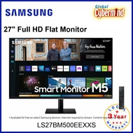 SAMSUNG S27BM500EE 27" Full HD Flat Monitor with Smart TV Experience LS27BM500EEXXS (Brought to you by Global Cybermind)