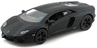 Matt Black Aventador LP 700-4 1:38 5" Pull Back Diecast Car Lamborghini Matt Black Aventador LP 700-